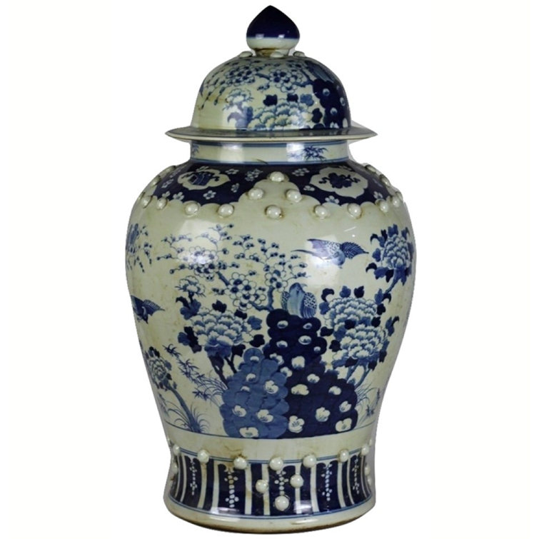 The Enchanted Home Handmade Porcelain China Ginger Jar by The Enchanted Home Perigold